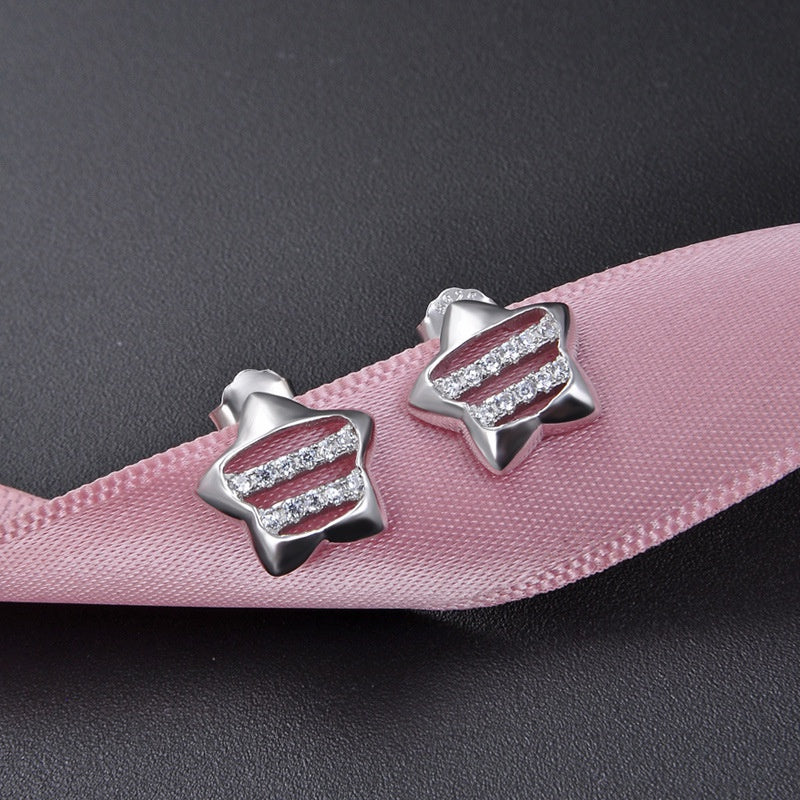 S925 Sterling Silver Star Post Earrings - Unique Inspirations by Tracy and Anna