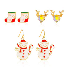 Load image into Gallery viewer, 3 pc. Christmas Earring Set - Unique Inspirations by Tracy and Anna