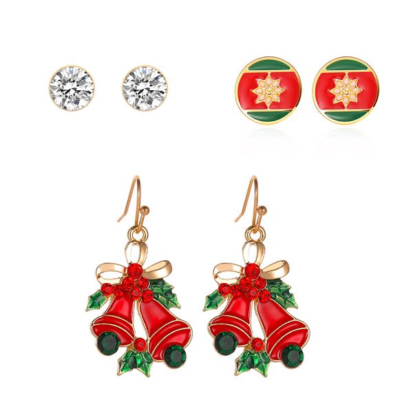 Christmas Ball Post Earrings - Unique Inspirations by Tracy and Anna