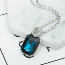 Load image into Gallery viewer, Square Rhinestone Necklace - Unique Inspirations by Tracy and Anna
