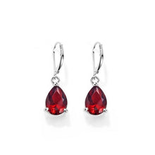 Load image into Gallery viewer, Teardrop Shaped Rhinestone Earrings - Unique Inspirations by Tracy and Anna