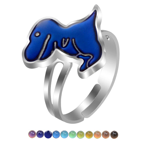 Thermochromic Adjustable Animal Alloy Ring - Unique Inspirations by Tracy and Anna