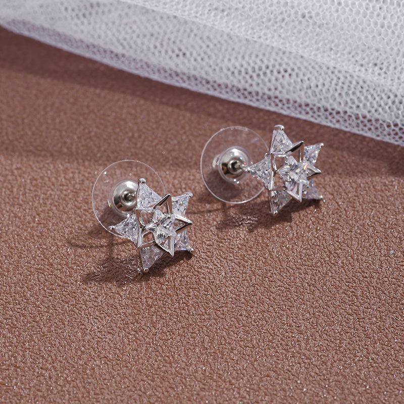 Double Star Post Earrings - Unique Inspirations by Tracy and Anna