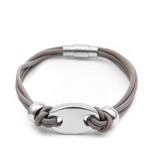 Load image into Gallery viewer, Braided Leather Rope Bracelet Titanium Steel - Unique Inspirations by Tracy and Anna
