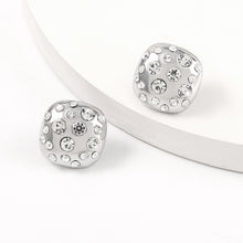 Load image into Gallery viewer, Geometric Alloy Diamond Earrings - Unique Inspirations by Tracy and Anna