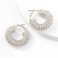Load image into Gallery viewer, Springshaped Round Alloy Earrings - Unique Inspirations by Tracy and Anna