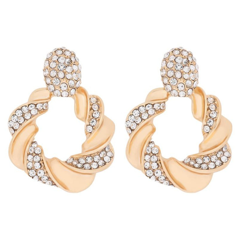 Alloy Wreath Style Earrings - Unique Inspirations by Tracy and Anna