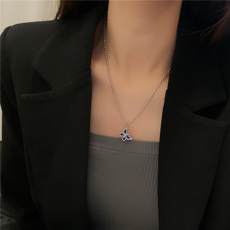 Oil Drop Butterfly Necklaces - Unique Inspirations by Tracy and Anna