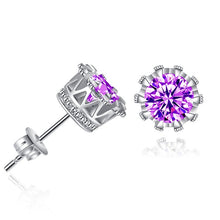 Load image into Gallery viewer, Round Crown Earrings - Unique Inspirations by Tracy and Anna