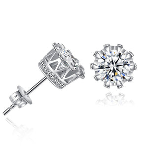 Round Crown Earrings - Unique Inspirations by Tracy and Anna