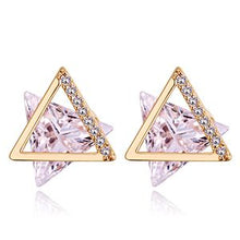 Load image into Gallery viewer, S925 Alloy Pin Micro Inlay Zircon Earrings - Unique Inspirations by Tracy and Anna