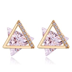 S925 Alloy Pin Micro Inlay Zircon Earrings - Unique Inspirations by Tracy and Anna
