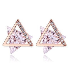 Load image into Gallery viewer, S925 Alloy Pin Micro Inlay Zircon Earrings - Unique Inspirations by Tracy and Anna