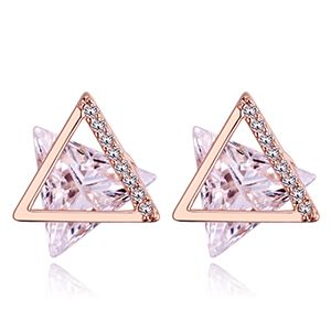 S925 Alloy Pin Micro Inlay Zircon Earrings - Unique Inspirations by Tracy and Anna