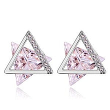 Load image into Gallery viewer, S925 Alloy Pin Micro Inlay Zircon Earrings - Unique Inspirations by Tracy and Anna