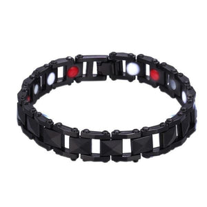 Chain Link Bracelet w/ Tri Colored Dots - Unique Inspirations by Tracy and Anna