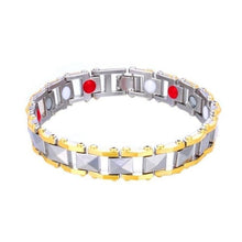 Load image into Gallery viewer, Chain Link Bracelet w/ Tri Colored Dots - Unique Inspirations by Tracy and Anna