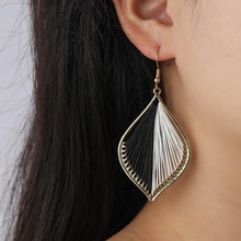 Load image into Gallery viewer, Thread Weaved Earrings - Unique Inspirations by Tracy and Anna