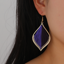 Load image into Gallery viewer, Thread Weaved Earrings - Unique Inspirations by Tracy and Anna