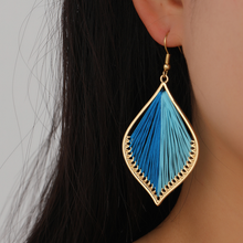 Load image into Gallery viewer, Thread Weaved Earrings - Unique Inspirations by Tracy and Anna