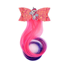 Load image into Gallery viewer, Sparkle Bow Colored Hair Clips - Unique Inspirations by Tracy and Anna