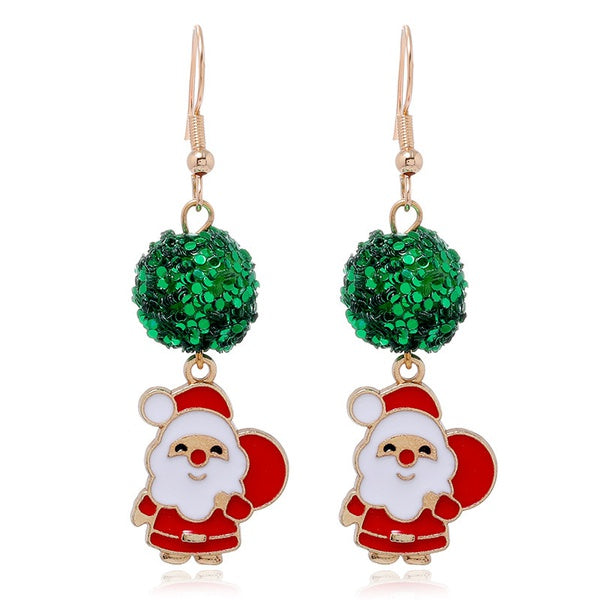 Christmas Santa Earrings - Unique Inspirations by Tracy and Anna