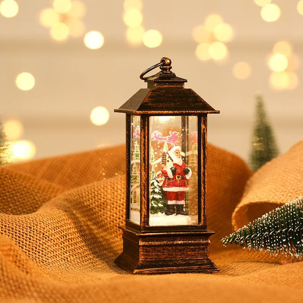 Brushed Bronze Christmas Luminous Lamp - Unique Inspirations by Tracy and Anna
