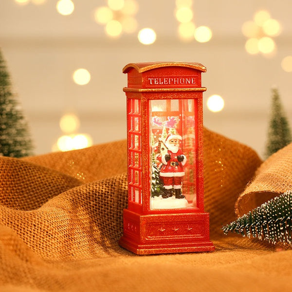European Style Phone Booth Christmas Lantern - Unique Inspirations by Tracy and Anna