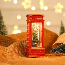 Load image into Gallery viewer, European Style Phone Booth Christmas Lantern - Unique Inspirations by Tracy and Anna