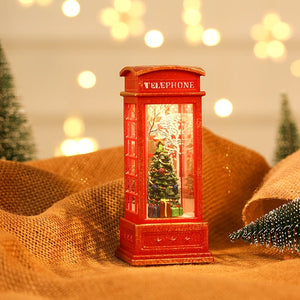 European Style Phone Booth Christmas Lantern - Unique Inspirations by Tracy and Anna