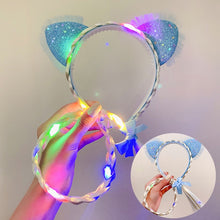 Load image into Gallery viewer, Light Up Cat Ear Headbands - Unique Inspirations by Tracy and Anna