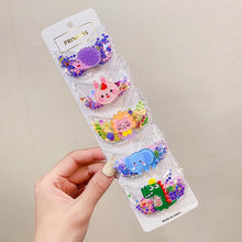 Load image into Gallery viewer, 5pc. Children&#39;s Hair Clips - Unique Inspirations by Tracy and Anna