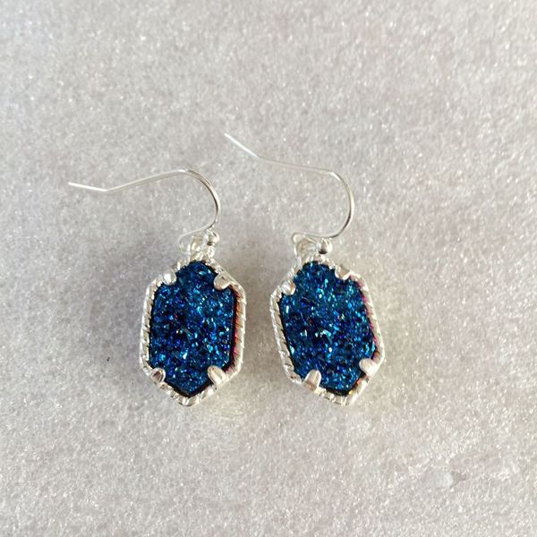 Druzy Earrings - Unique Inspirations by Tracy and Anna