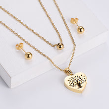 Load image into Gallery viewer, Tree of Life Heart Necklace - Unique Inspirations by Tracy and Anna