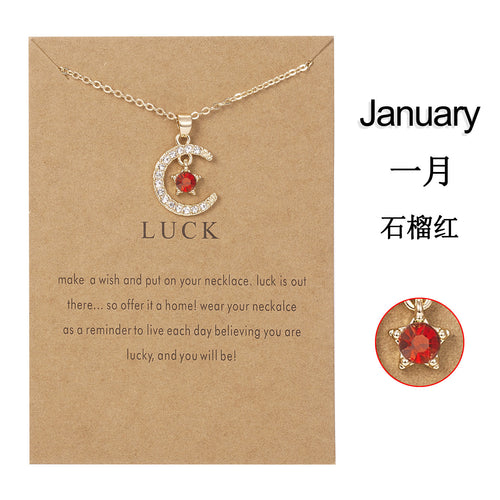 Birthstone Necklace - Unique Inspirations by Tracy and Anna
