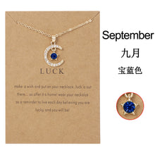 Load image into Gallery viewer, Birthstone Necklace - Unique Inspirations by Tracy and Anna