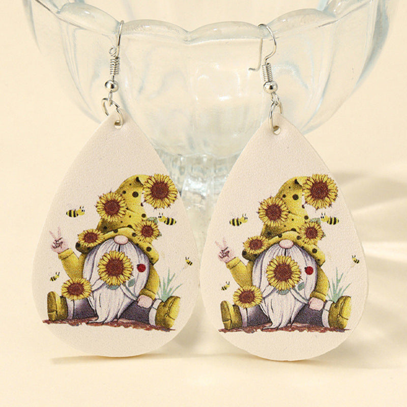 Leopard and Bumble Bee Earrings - Unique Inspirations by Tracy and Anna