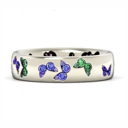 Butterfly Micro Inlaid CZ Ring - Unique Inspirations by Tracy and Anna