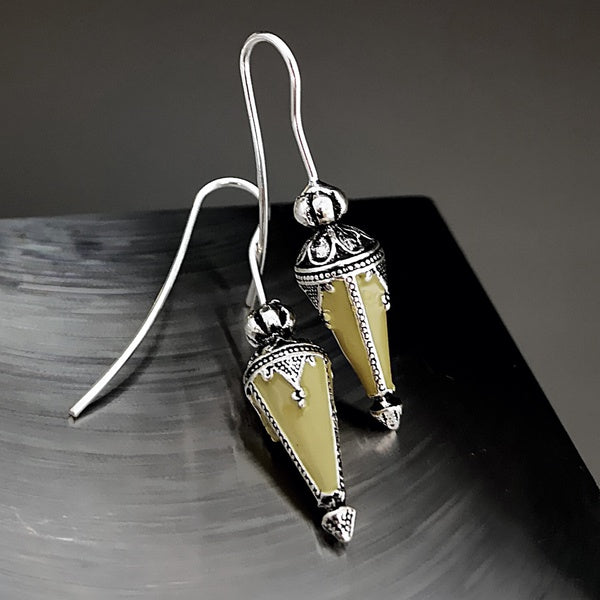 Geometric Retro Alloy Earrings - Unique Inspirations by Tracy and Anna