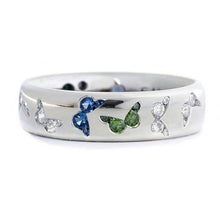 Load image into Gallery viewer, Butterfly Micro Inlaid CZ Ring - Unique Inspirations by Tracy and Anna