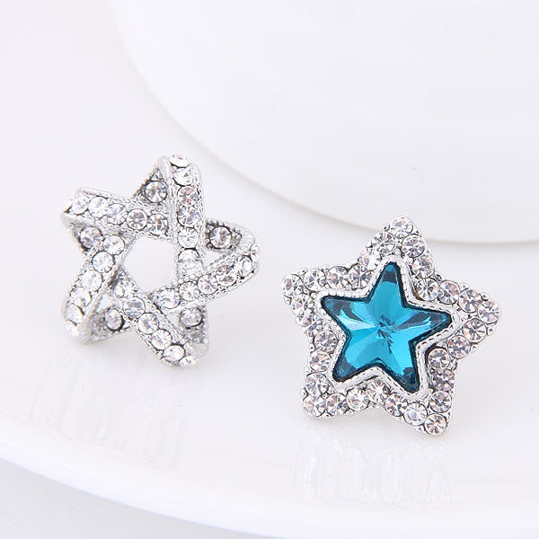 Diamond Lucky Star Personality Earrings - Unique Inspirations by Tracy and Anna