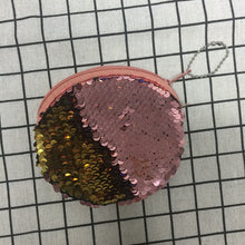 Load image into Gallery viewer, Round Mermaid Sequin Coin Purse - Unique Inspirations by Tracy and Anna