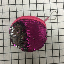 Load image into Gallery viewer, Round Mermaid Sequin Coin Purse - Unique Inspirations by Tracy and Anna