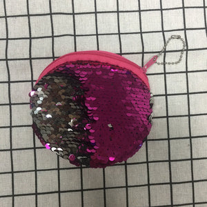 Round Mermaid Sequin Coin Purse - Unique Inspirations by Tracy and Anna
