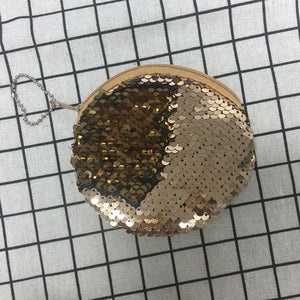 Round Mermaid Sequin Coin Purse - Unique Inspirations by Tracy and Anna