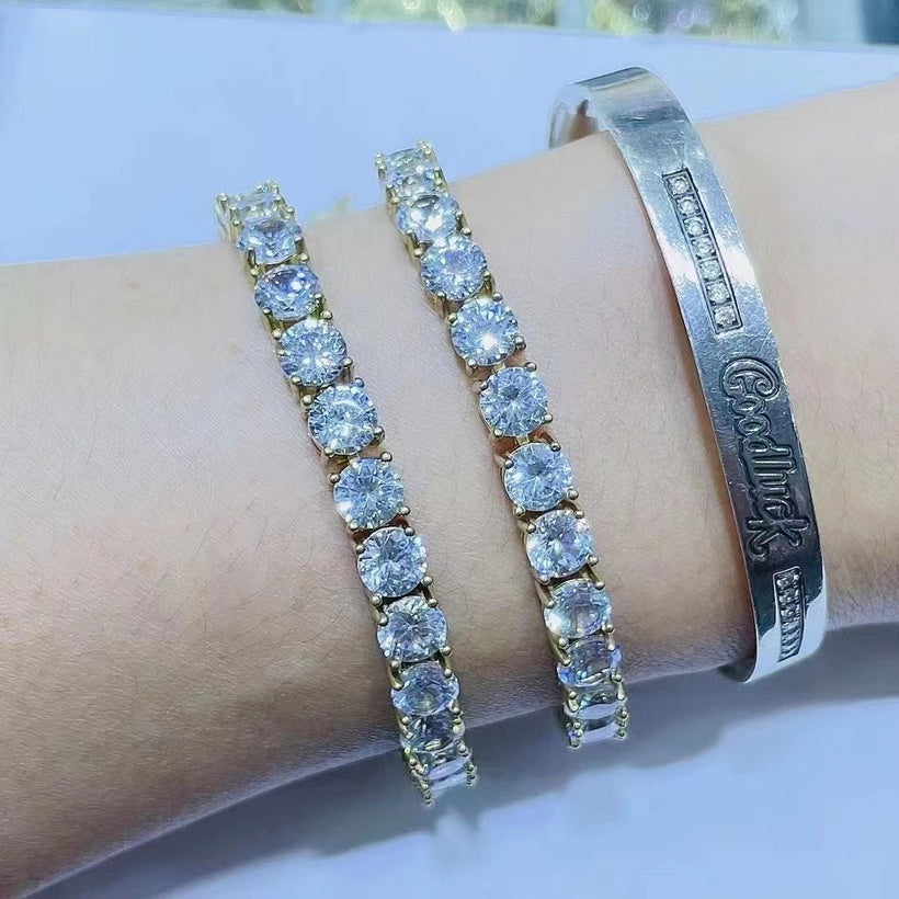 Silver Rhinestone Bracelet - Unique Inspirations by Tracy and Anna