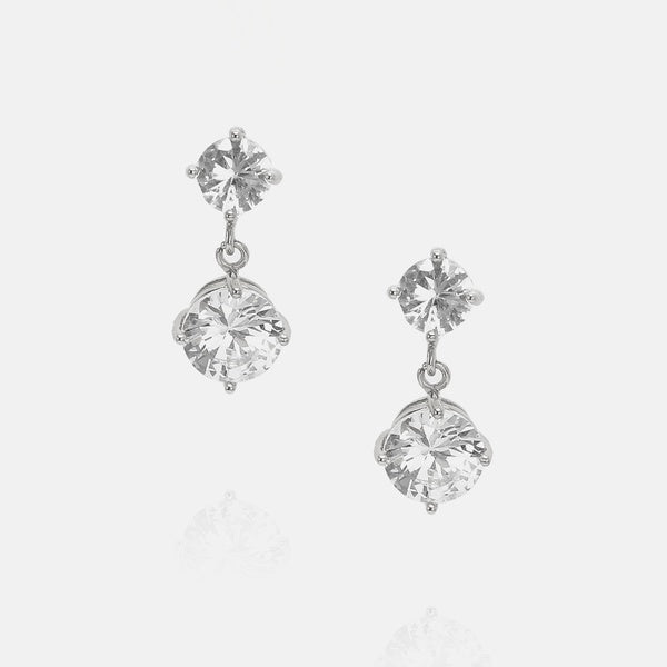 Fashion Goldplated Zircon Earrings - Unique Inspirations by Tracy and Anna