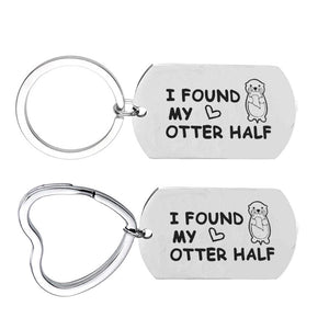I Found My Otter Half Keychain