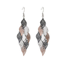 Load image into Gallery viewer, Cascading Leaf Earrings - Unique Inspirations by Tracy and Anna