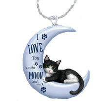Load image into Gallery viewer, Love You To The Moon &amp; Back Necklace - Unique Inspirations by Tracy and Anna